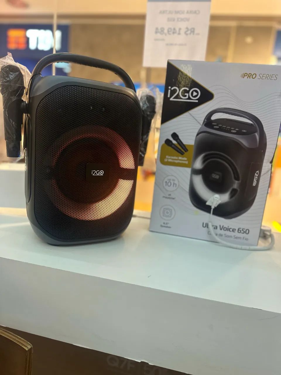 CAIXA DE SOM i2GO KARAOKÊ  - Foto 4