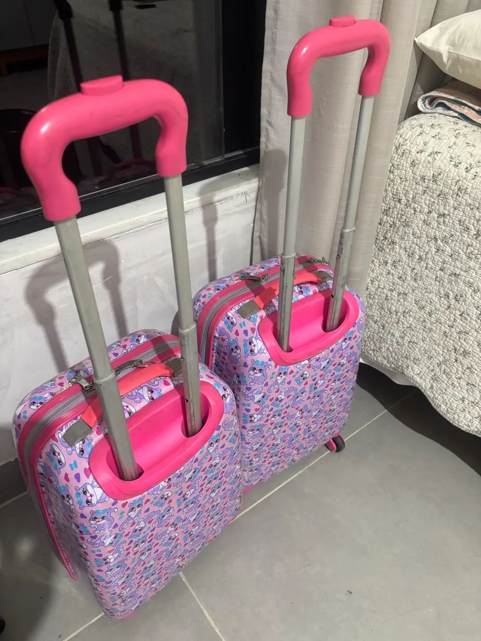 2 malas/mochilas com rodinhas sestini  - Foto 3