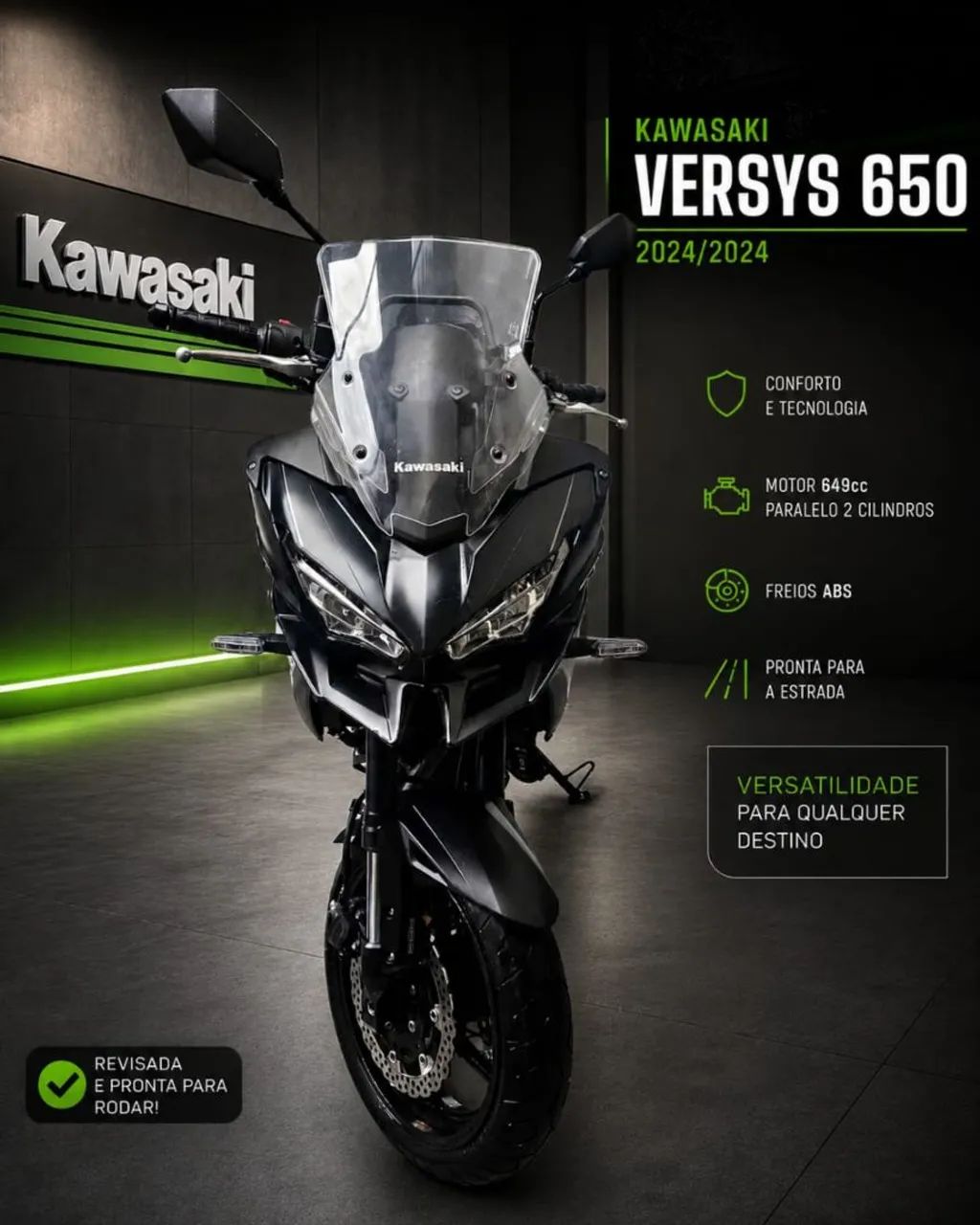KAWAZAKI VERSYS 650 ABS - 2024 - Foto 2