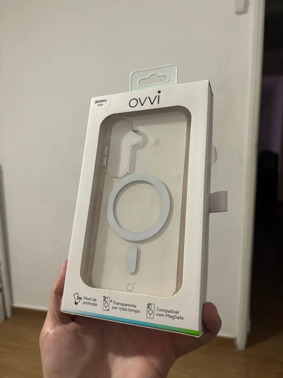 Capa Ovvi Magnética Transparente S26+