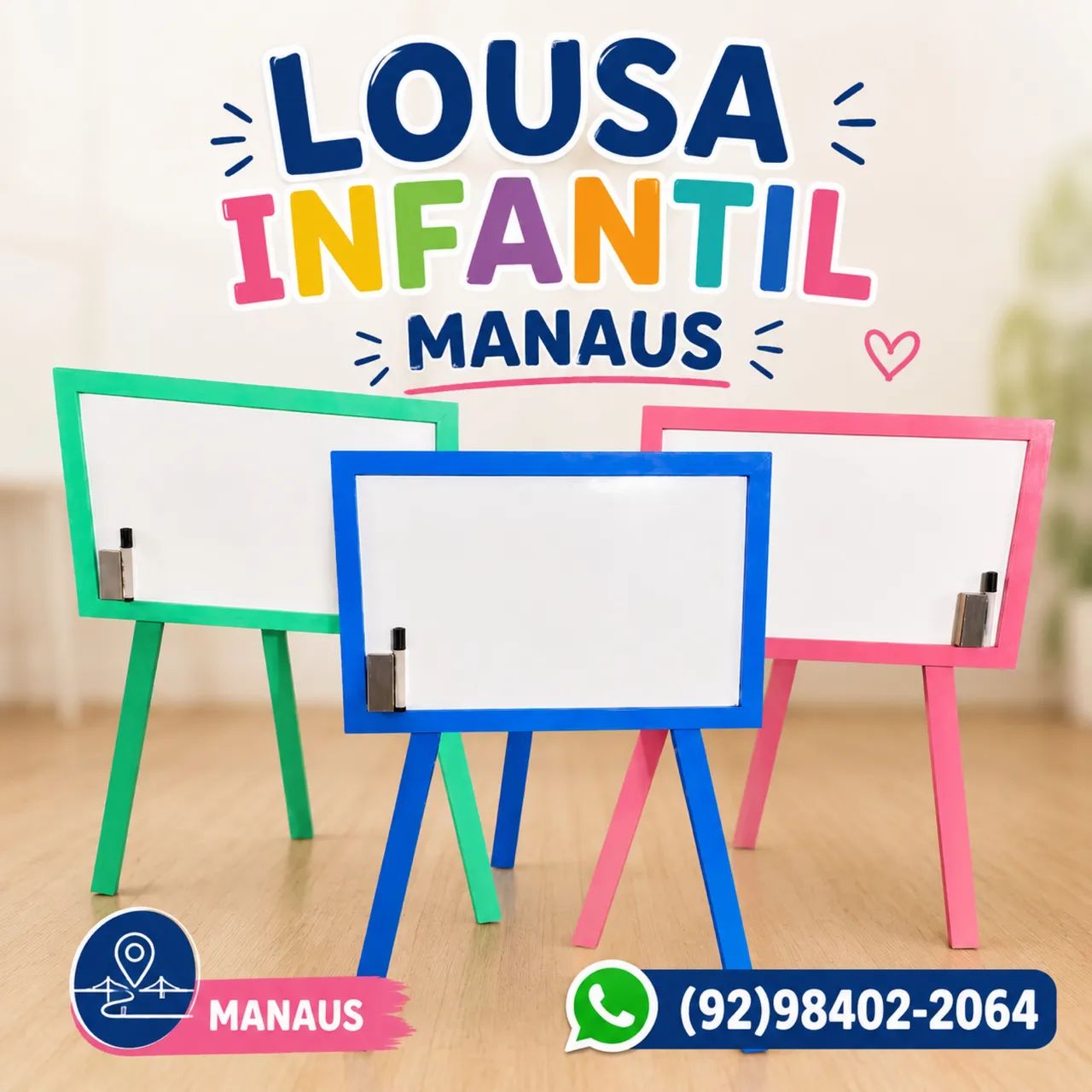 Lousa Infantil - pronta entrega 