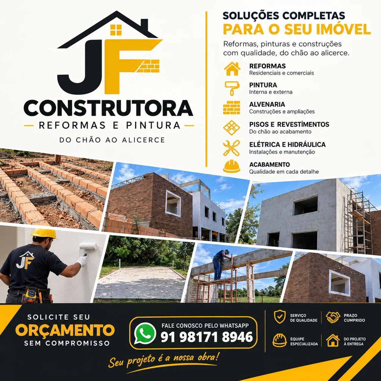 JF Construções - Reformas e Acabamentos