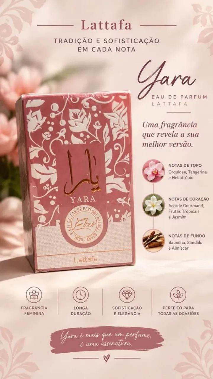 Perfume Árabe Lataffa Exilir feminino  - Original e Lacrado  - Foto 4