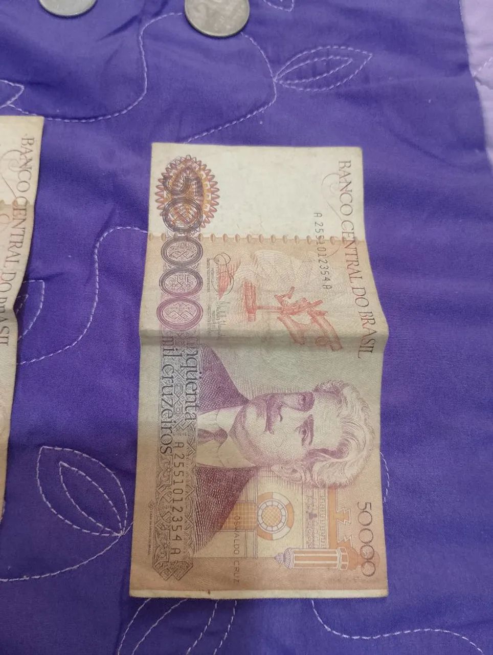 Notas e moedas antiga  - Foto 4