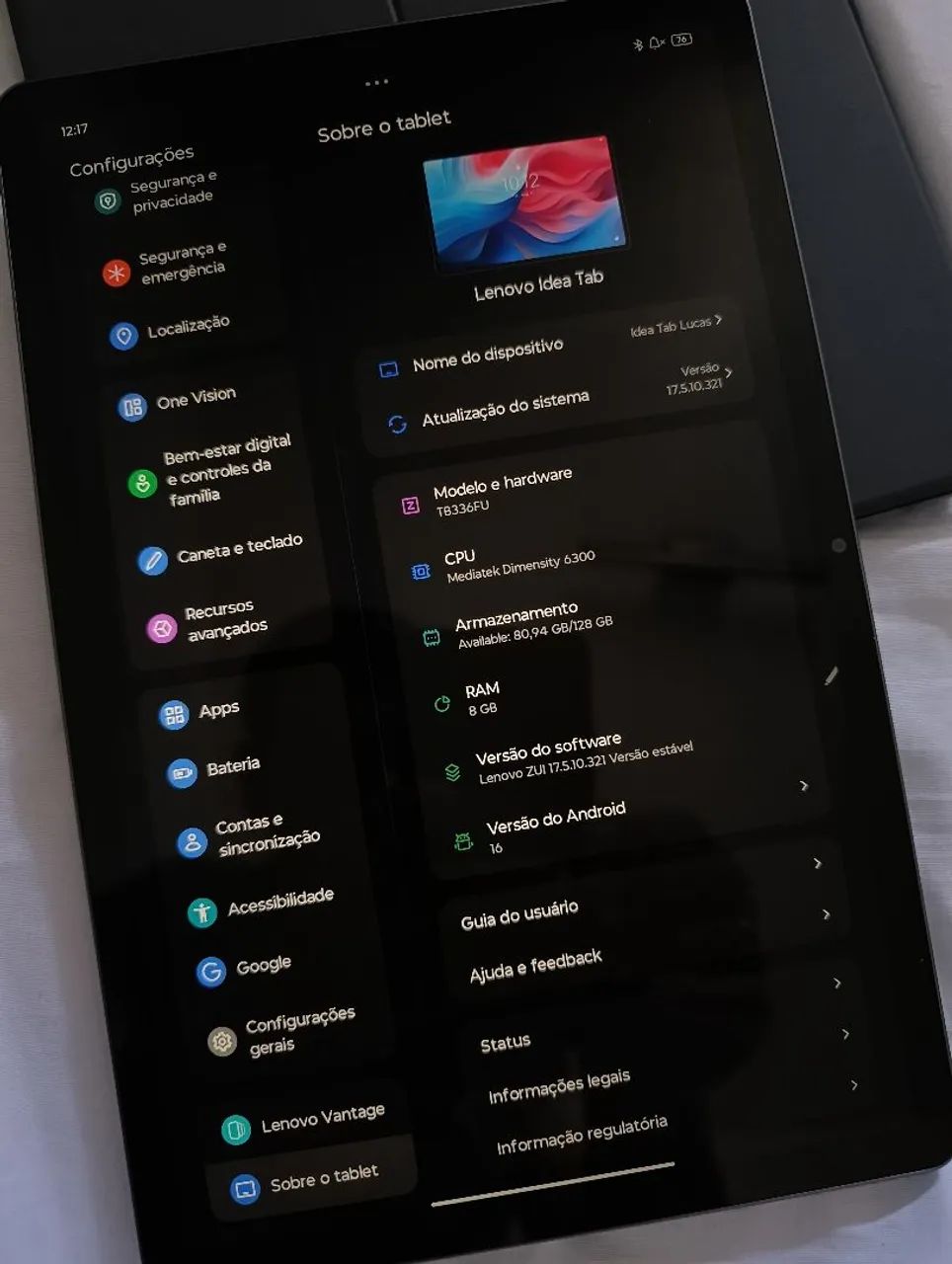 Tablet Lenovo 128G - Foto 4