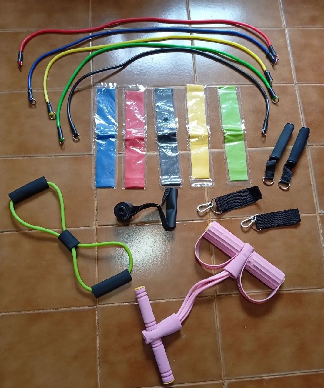Kit elástico para exercícios  - Foto 2