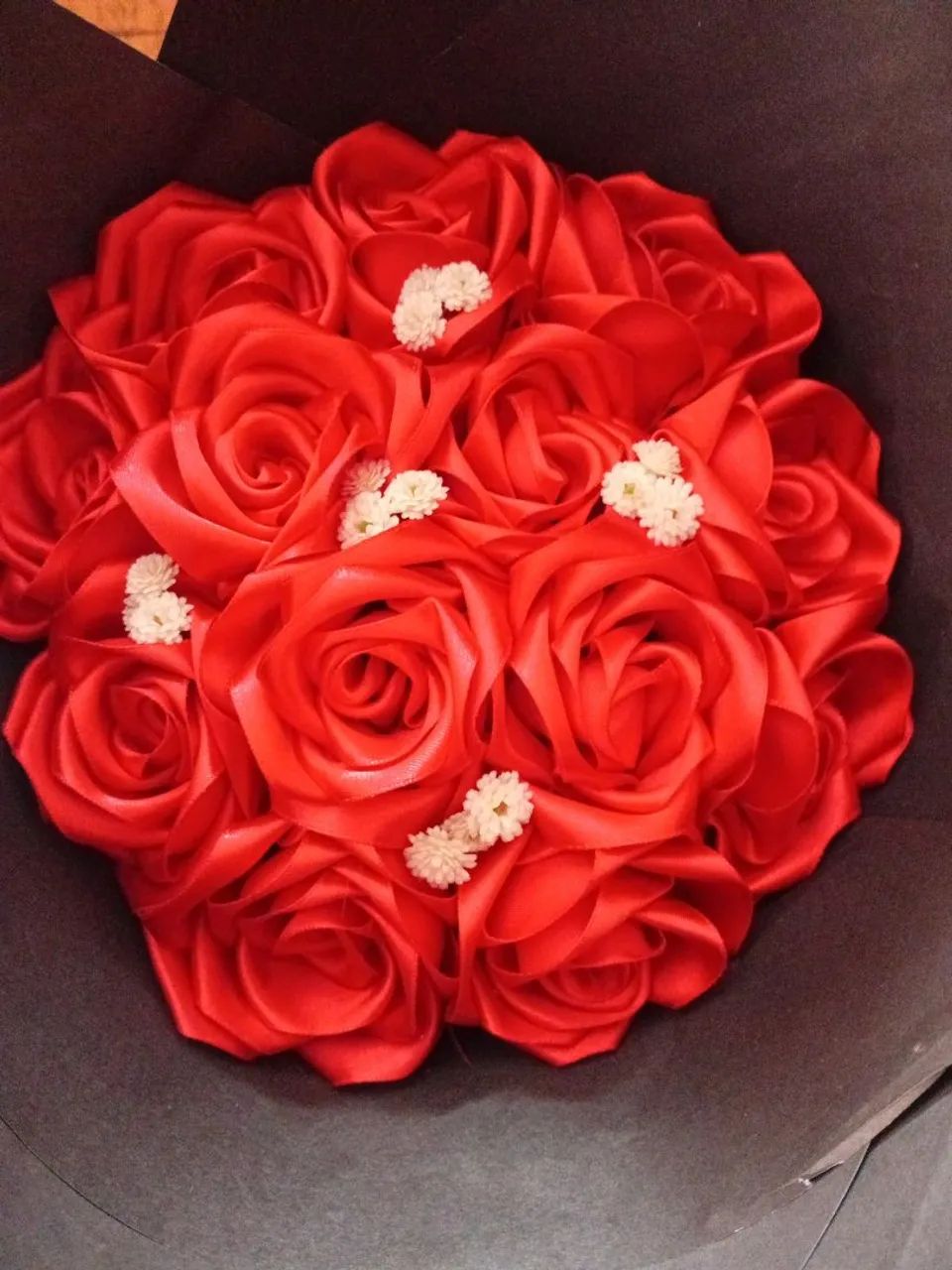 Buquê de cetim, vermelho  - Foto 2