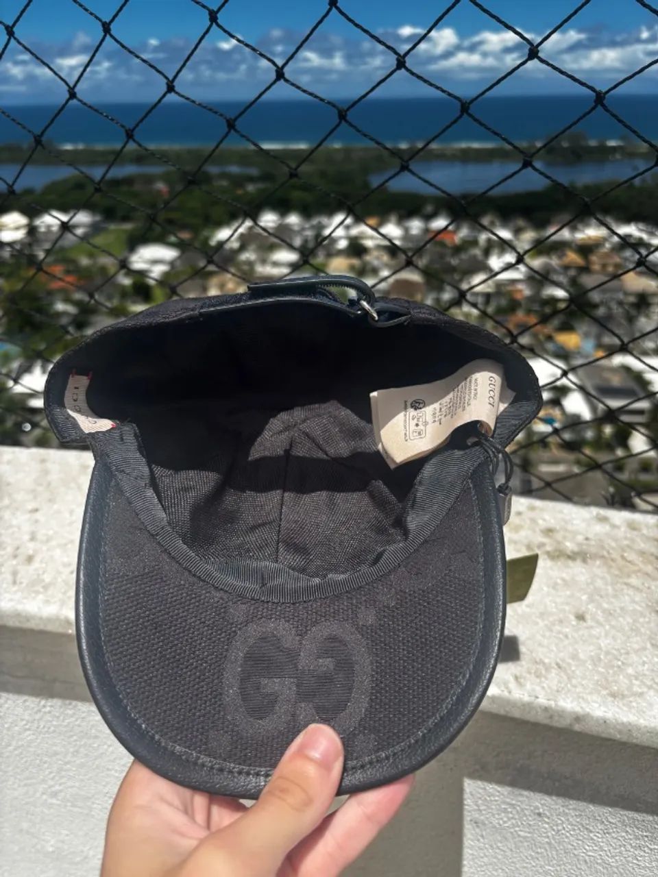 Boné Gucci preto  - Foto 3