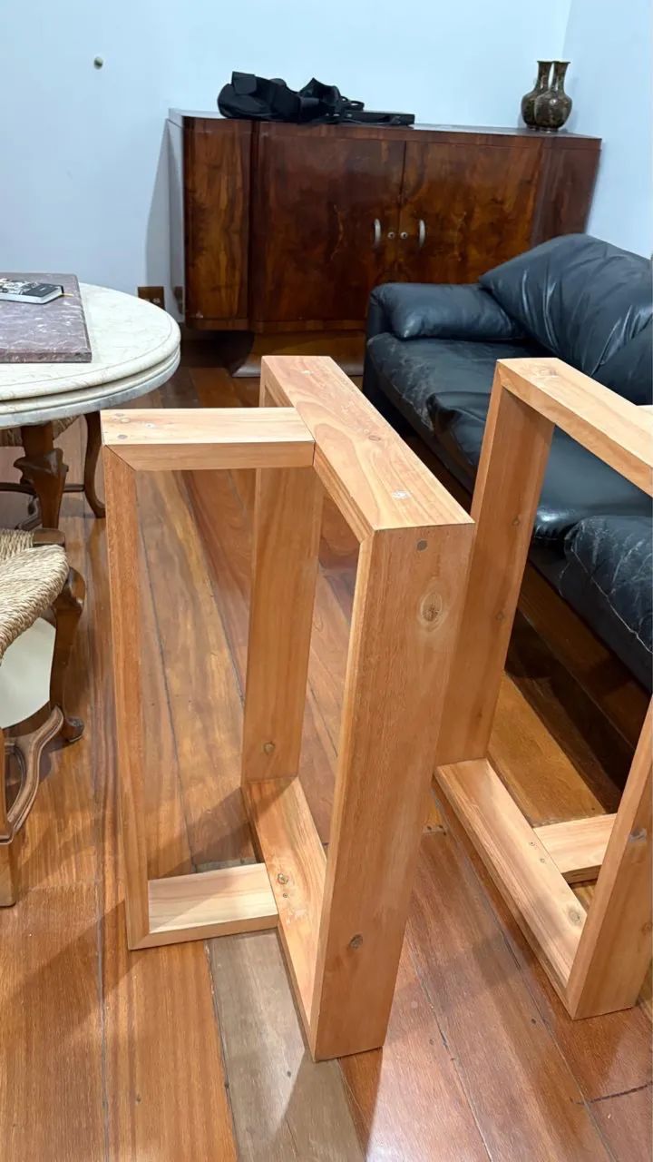 Pés de mesa madeira maciça  - Foto 2