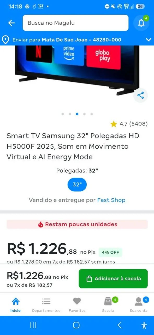 Tv Samsung 32 - Foto 2