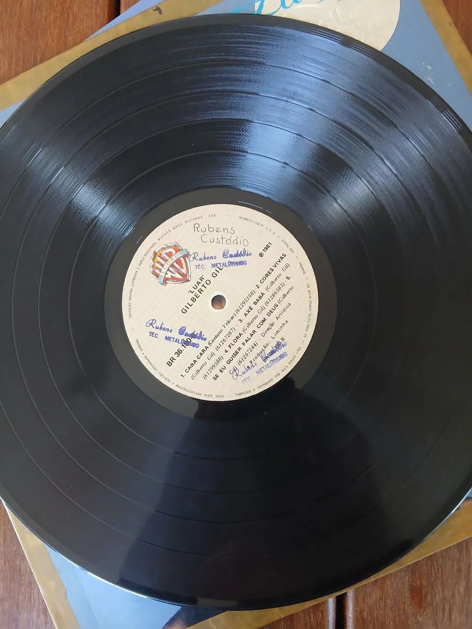 Lp Gilberto Gil "luar" usado.  - Foto 4