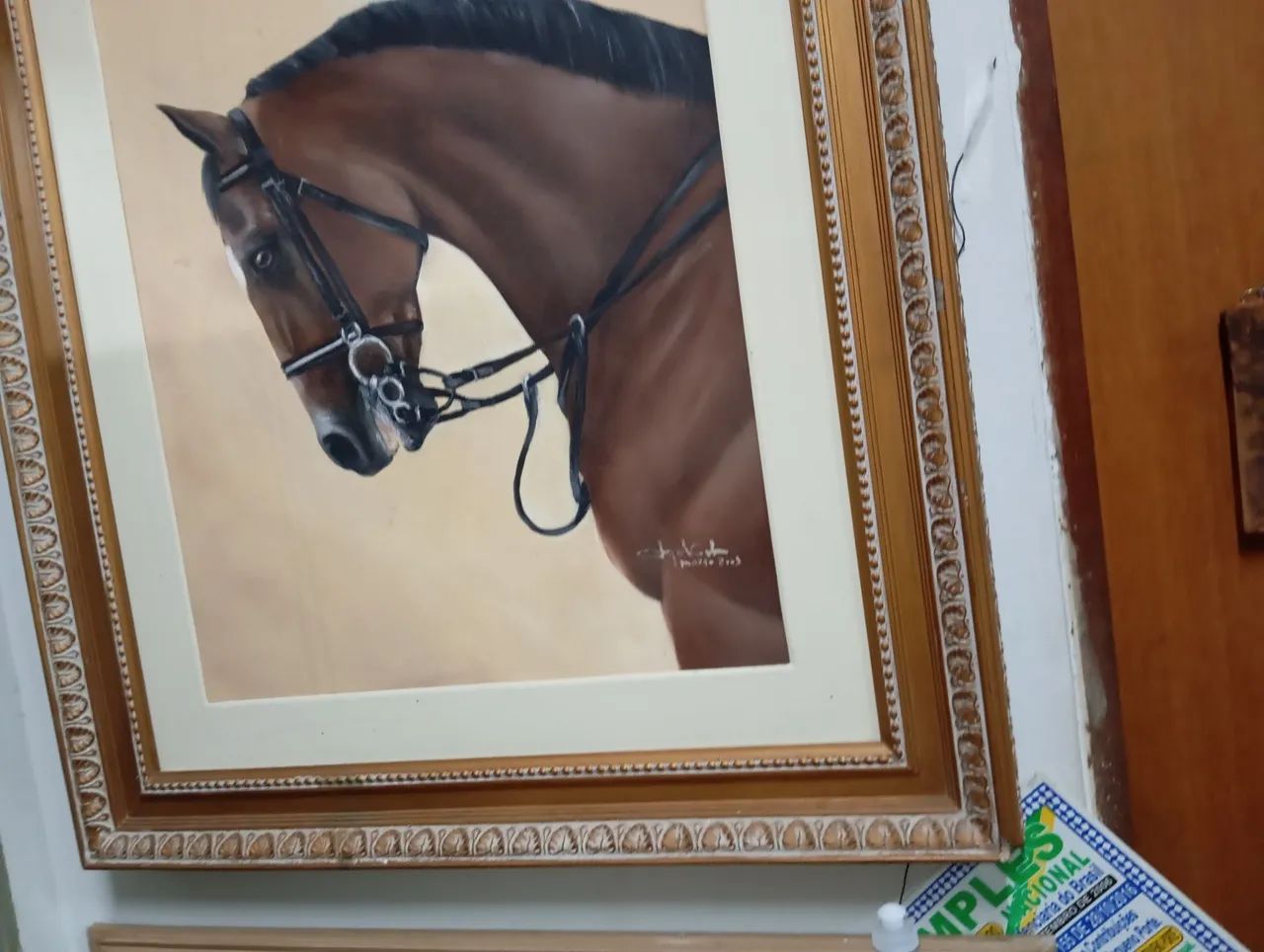 Quadro cabeça de cavalo  - Foto 3