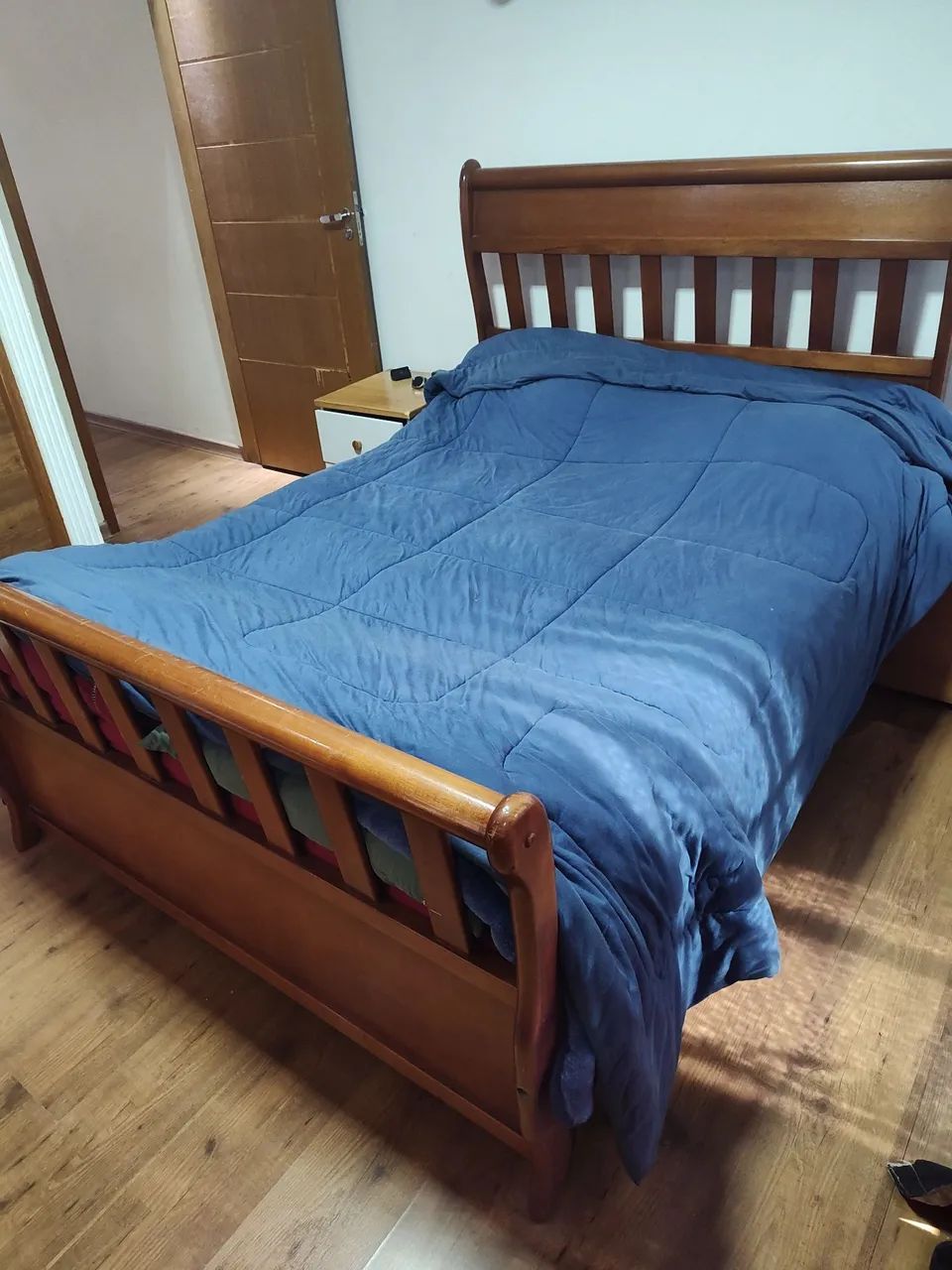 Cama madeira maciça mais de 20 anos - Foto 5