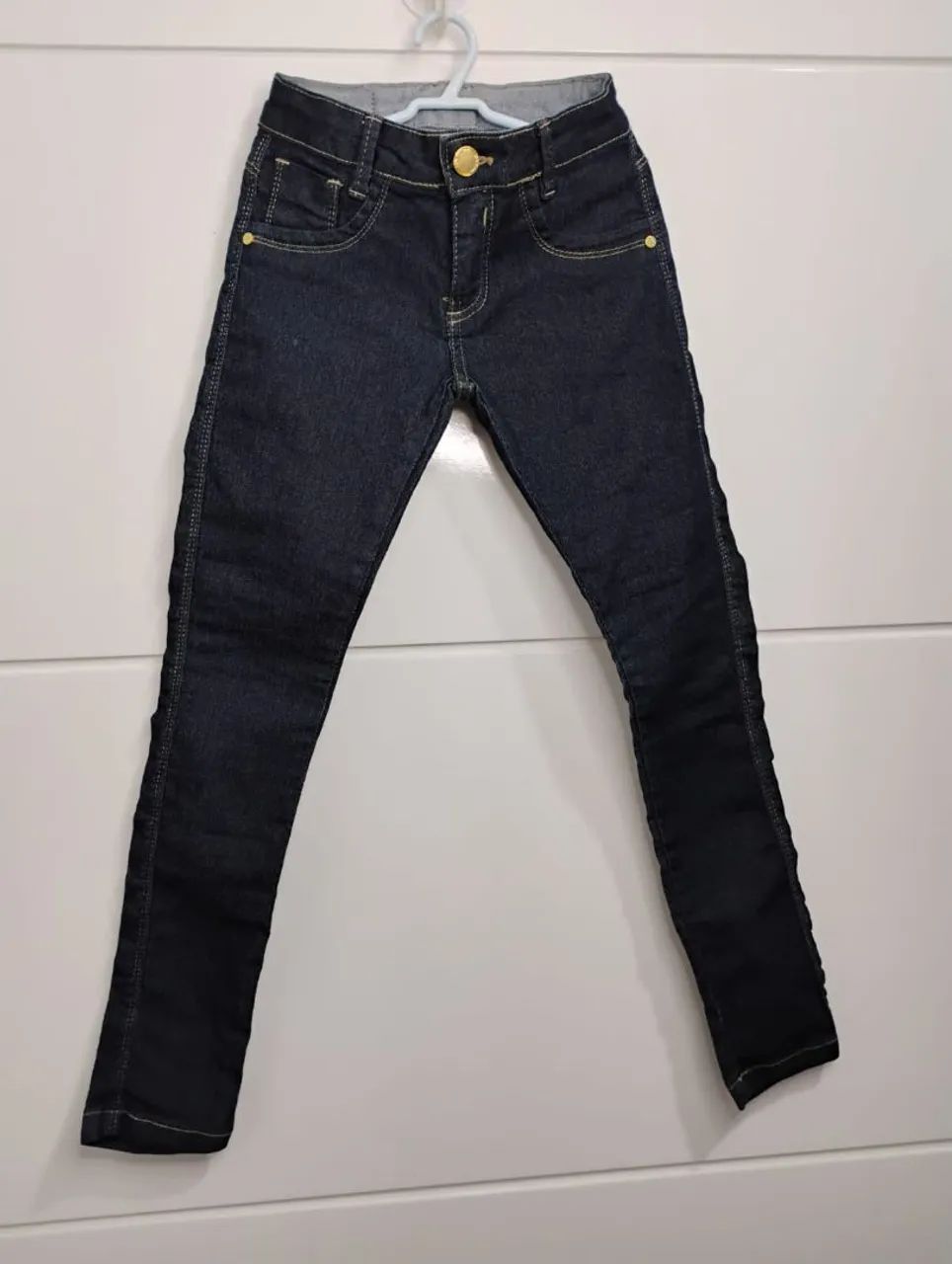Calça jeans infantil feminina 