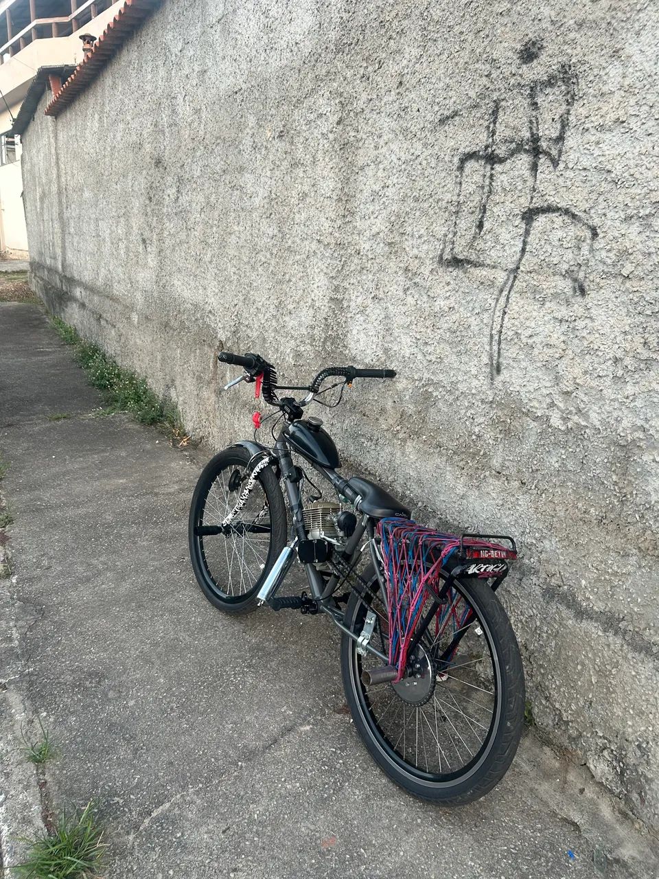 Bicicleta motorizada  bici moto 100cc - Foto 5