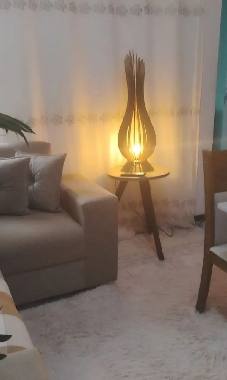 Abajur em mdf  - Foto 4