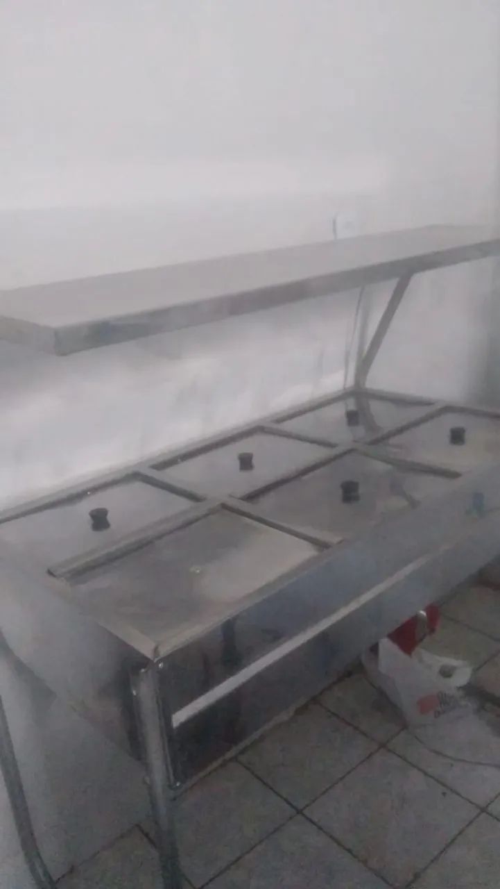 Utecilio  self service  aço inox  - Foto 2