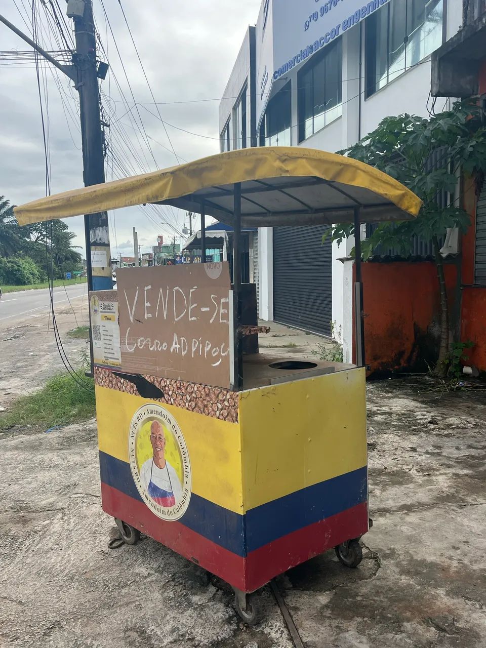     Carrinho de Amendoim Gourmet 