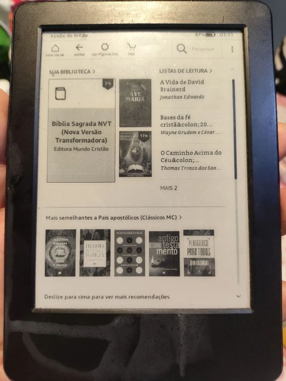 Kindle 7ª geração Paperwrite  - Foto 5
