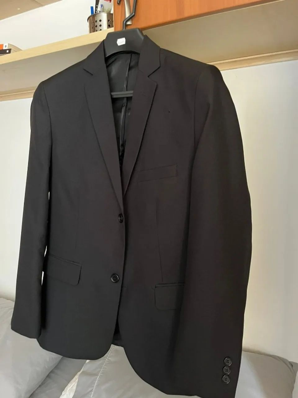 Blazer Preto Slim Fit - Foto 3