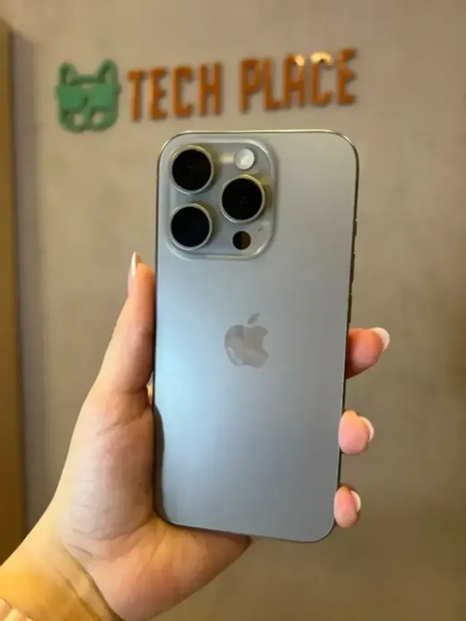 iPhone 15 Pro 128GB Natural Seminovo 85% - SOMENTE VENDA - Retire