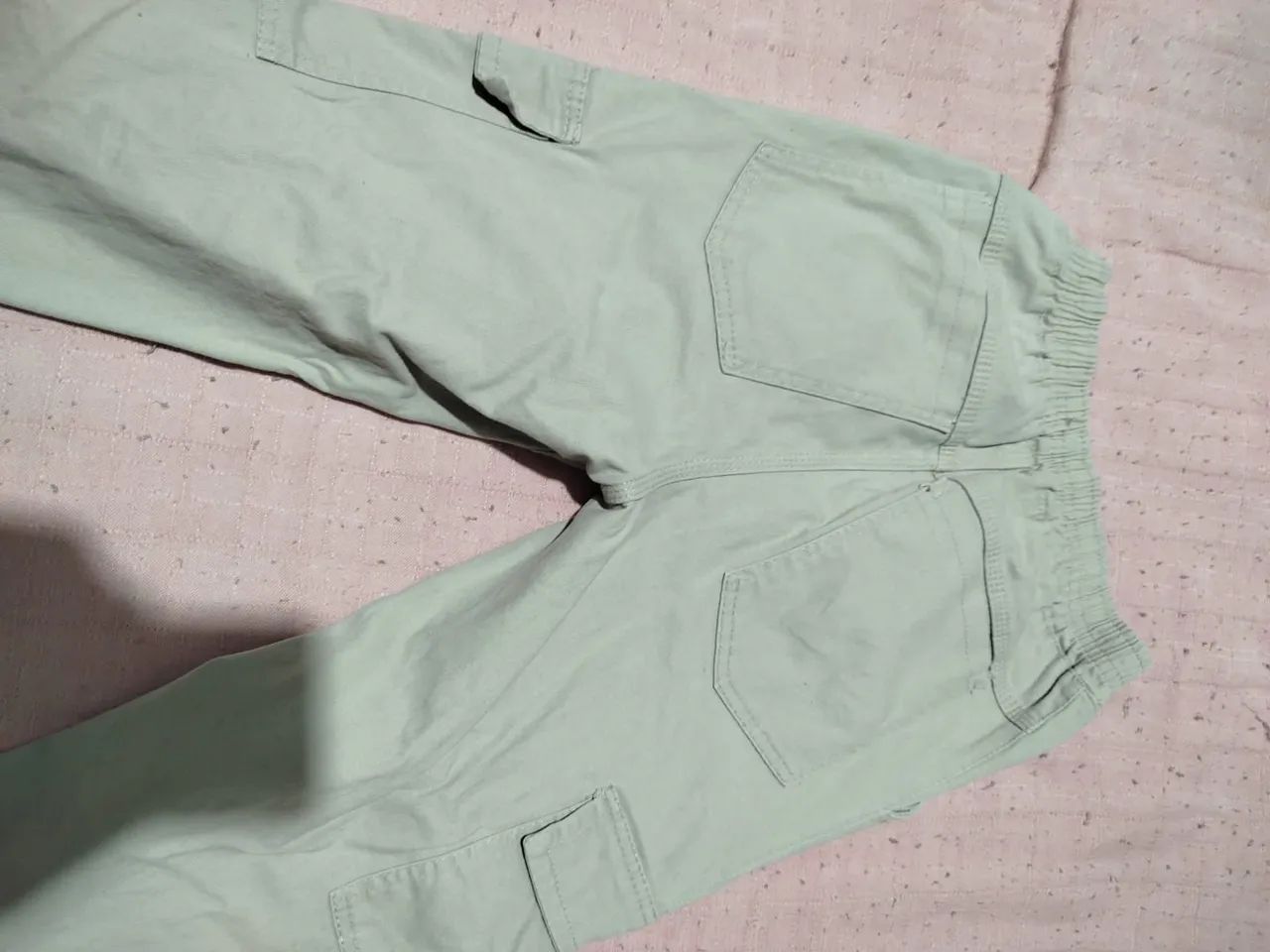 Calça cargo bege - Foto 5