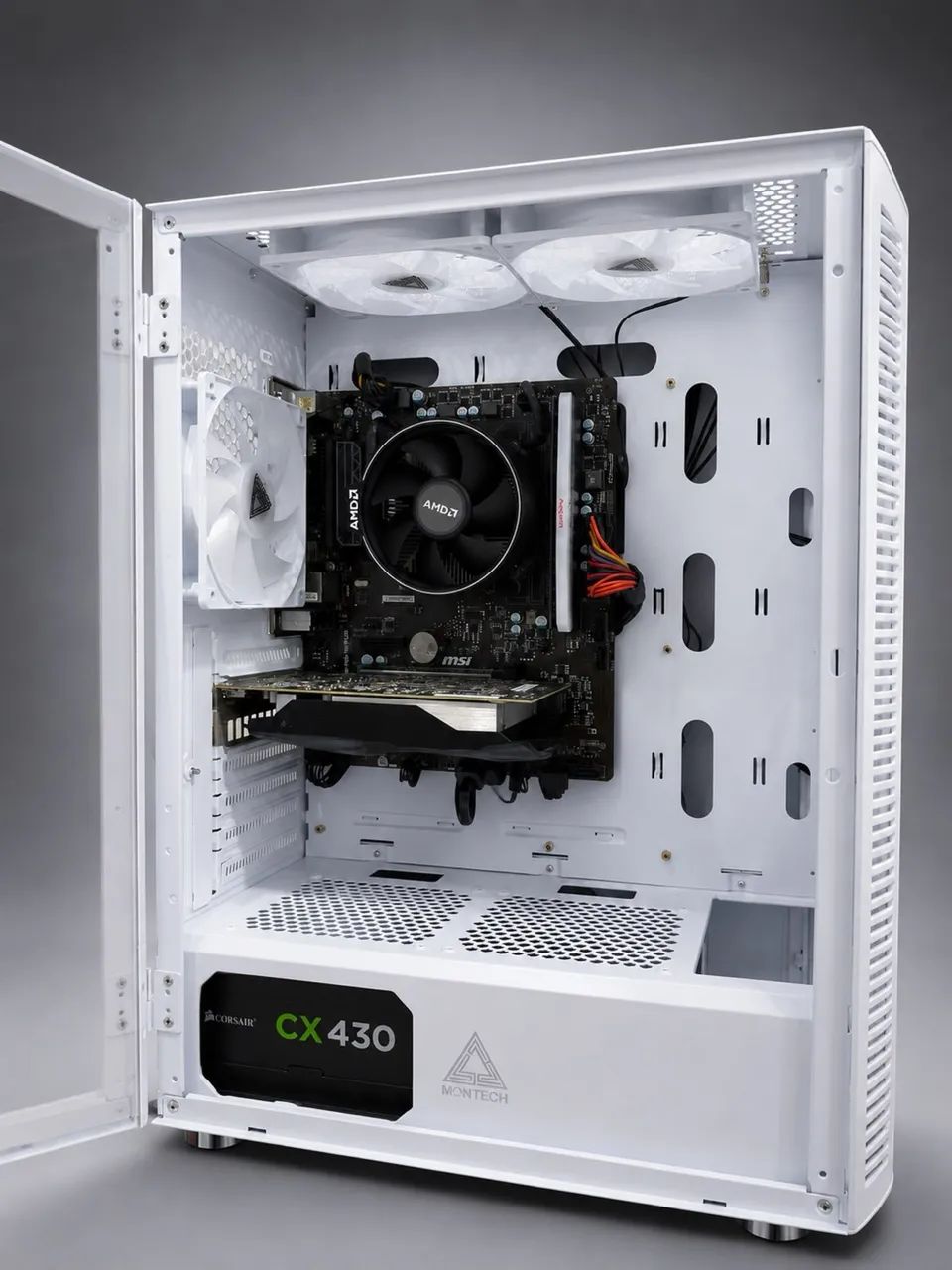 Pc gamer com Ryzem 7 16 de ram placa de vídeo  - Foto 3