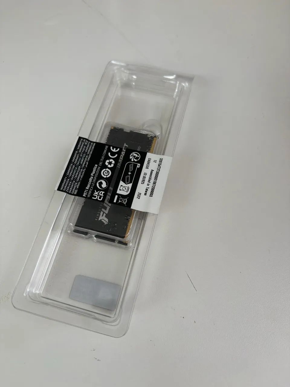 Memória ram para notebook