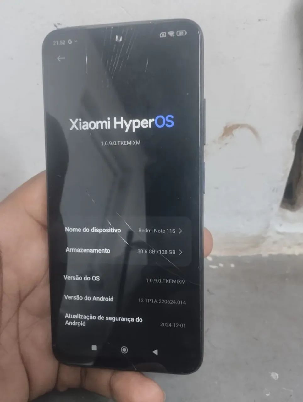 Vendo celular redmi note 11s