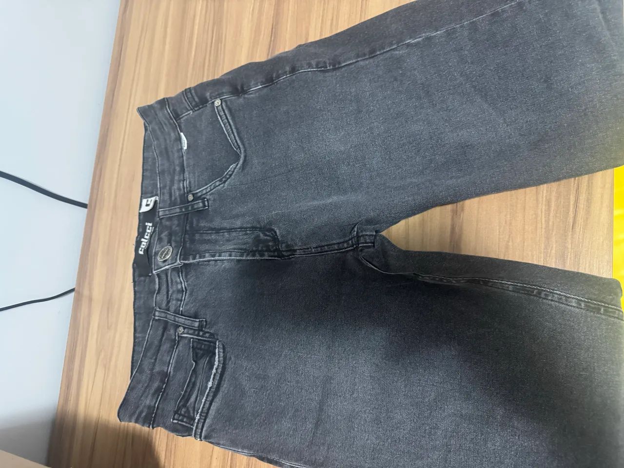 Calça colcci Cinza/Azul Nova tamanho 38