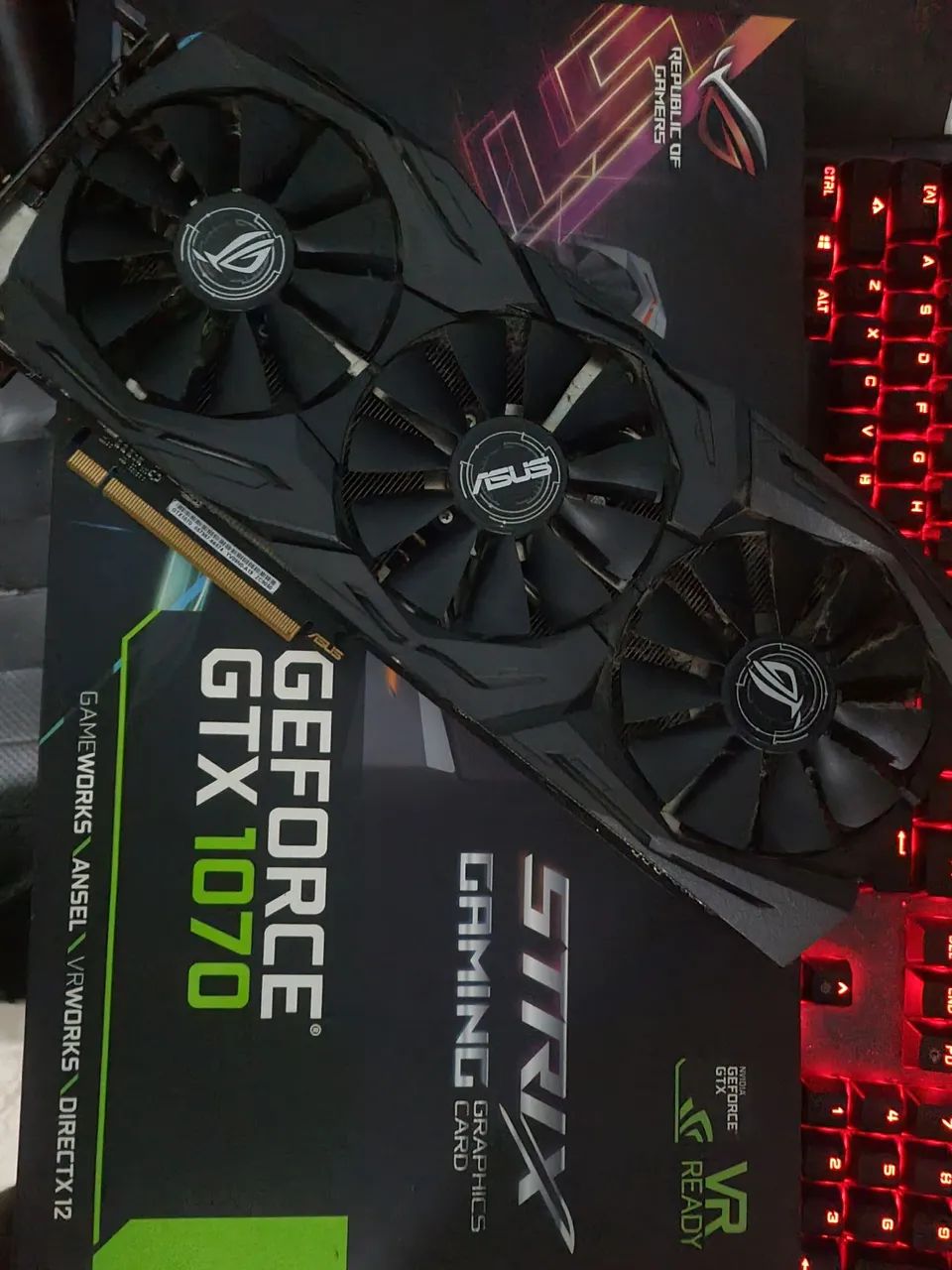R*a様 【ジャンク】ASUS Geforce 1070Ti グラフィックボード gtx 1070 ti strix