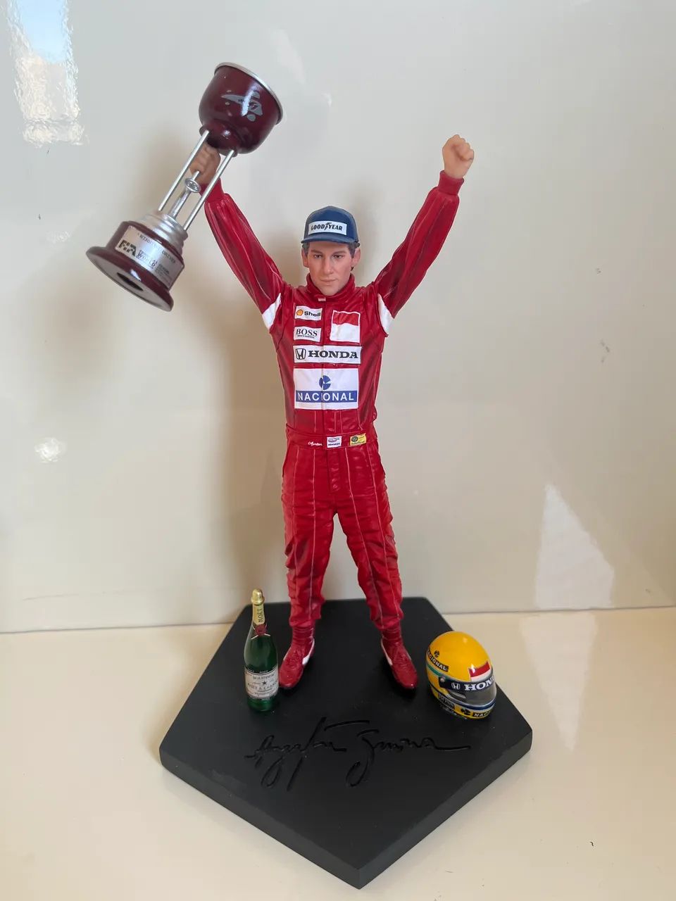 Iron Studios 1/10 Estatua Japão 1988 Campeão Ayrton Senna