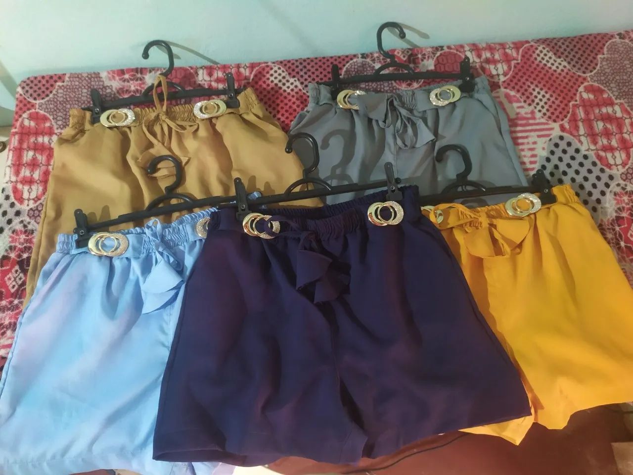 Short com elástico 