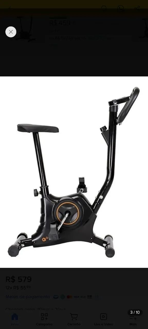 Bicicleta ergométrica em otimo estado!! - Foto 2