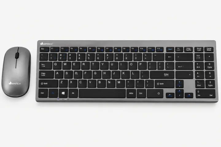 Teclado e Mouse sem Fio silencioso - Foto 5