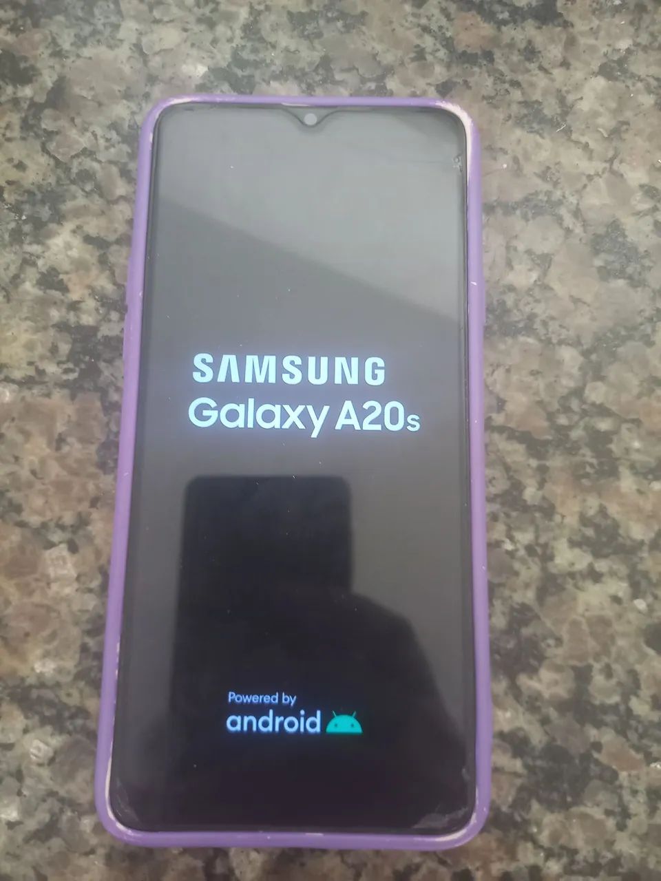 Samsung A20s sem botões. 