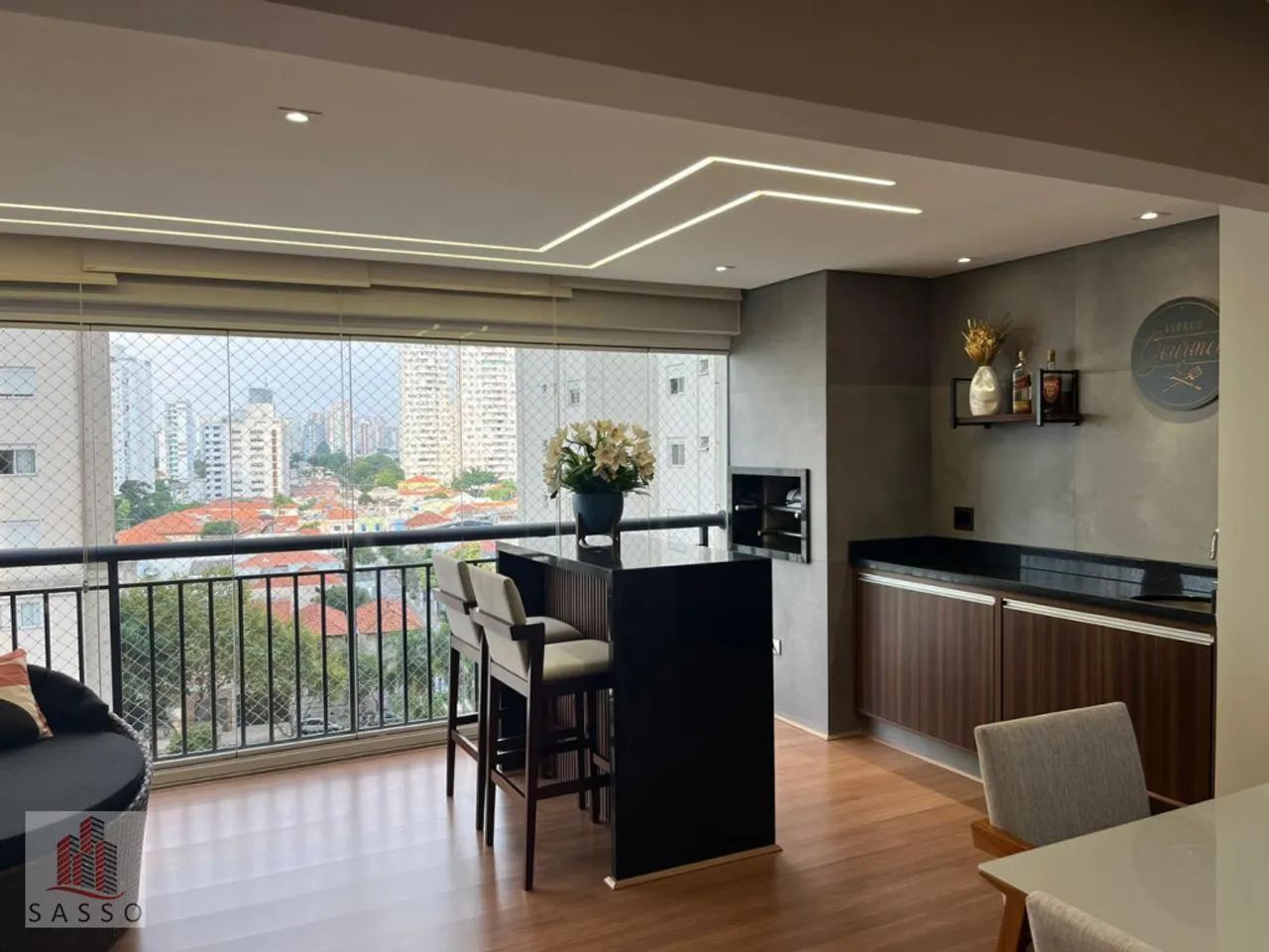 Vendo apartamento com 3 quartos e varanda gourmet no Belém. - Foto 3