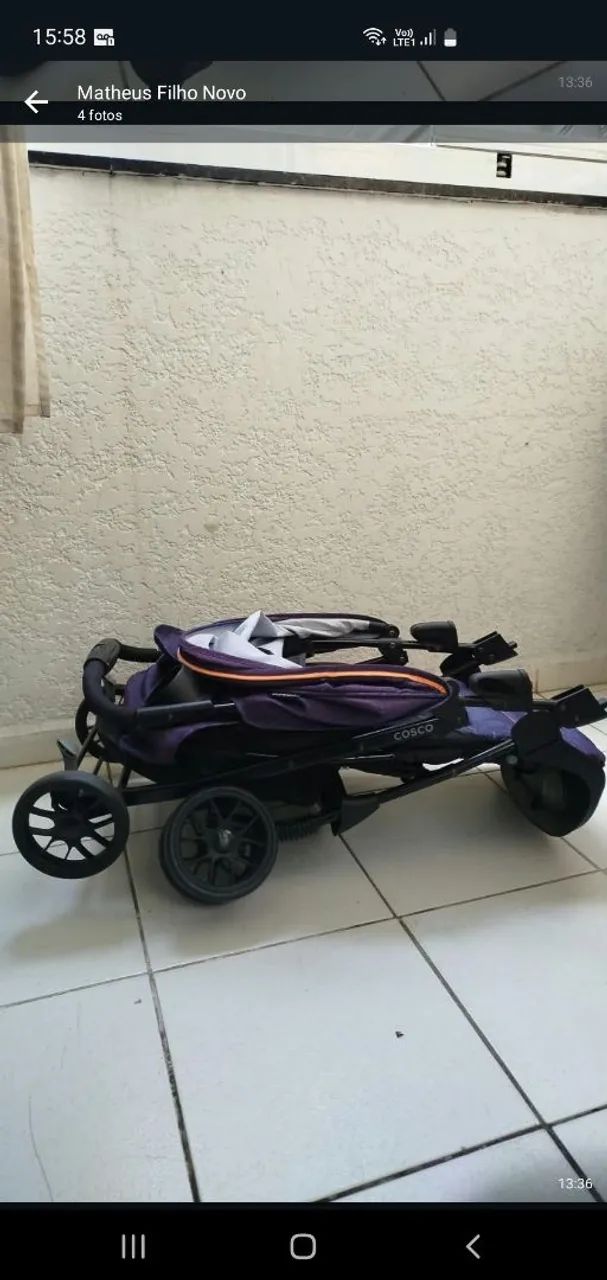 Carrinho de bebê   - Foto 4