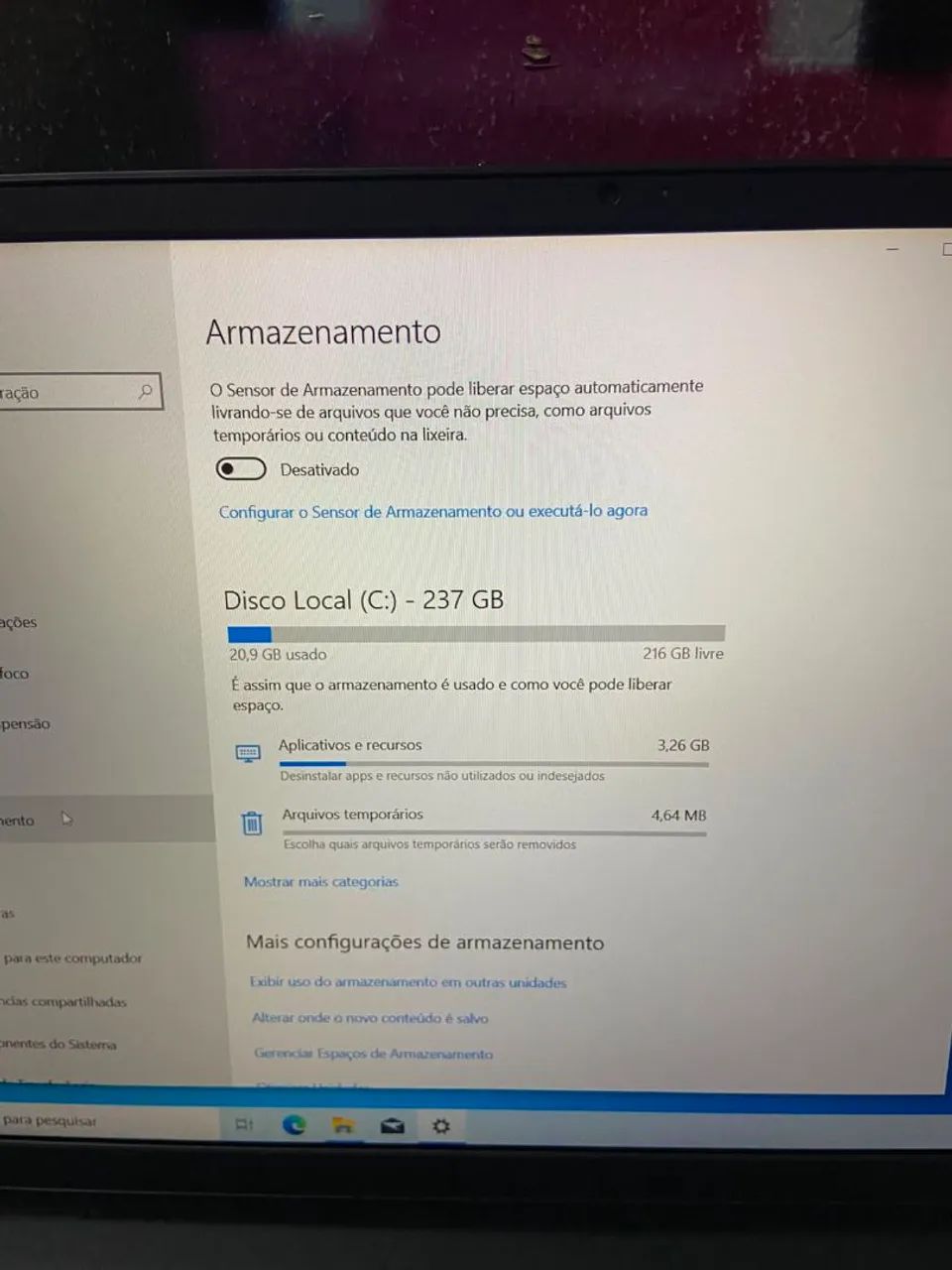 Notebook Dell i5 de 11° geração - 1ano de garantia  - Foto 5