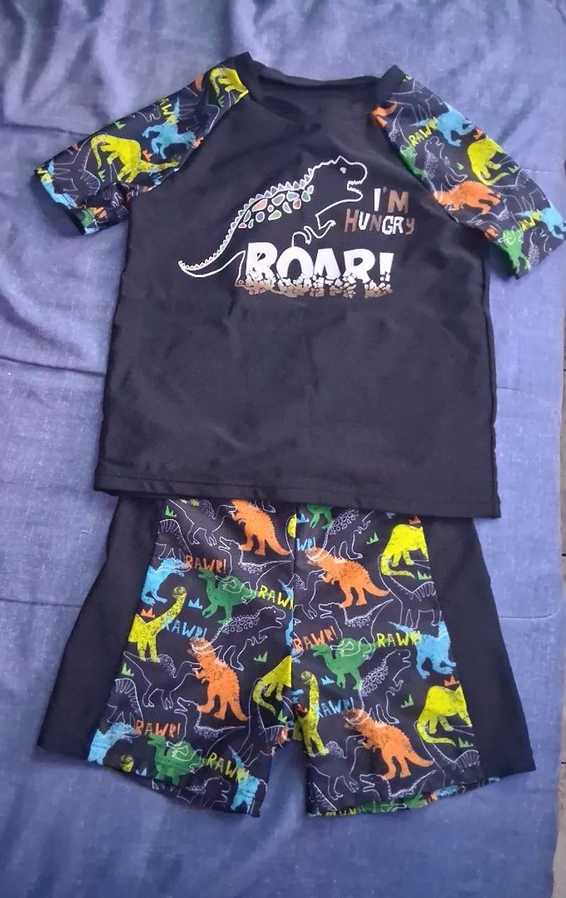 Conjunto de praia infantil 