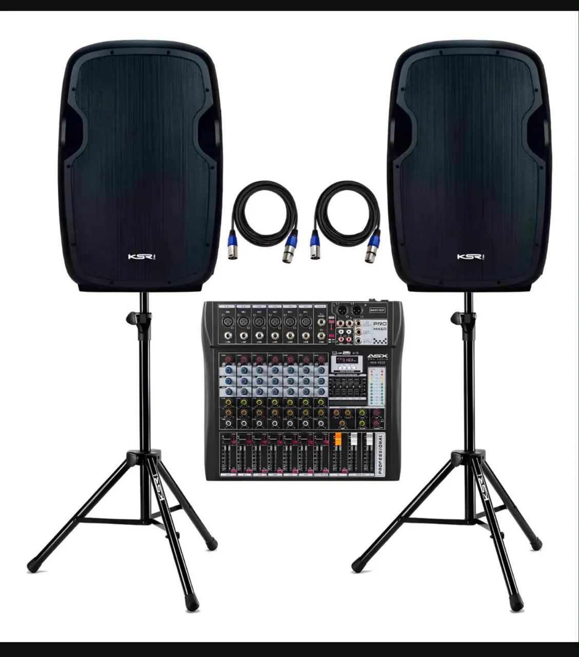 Conjunto de som caixa e mesa. - Foto 2