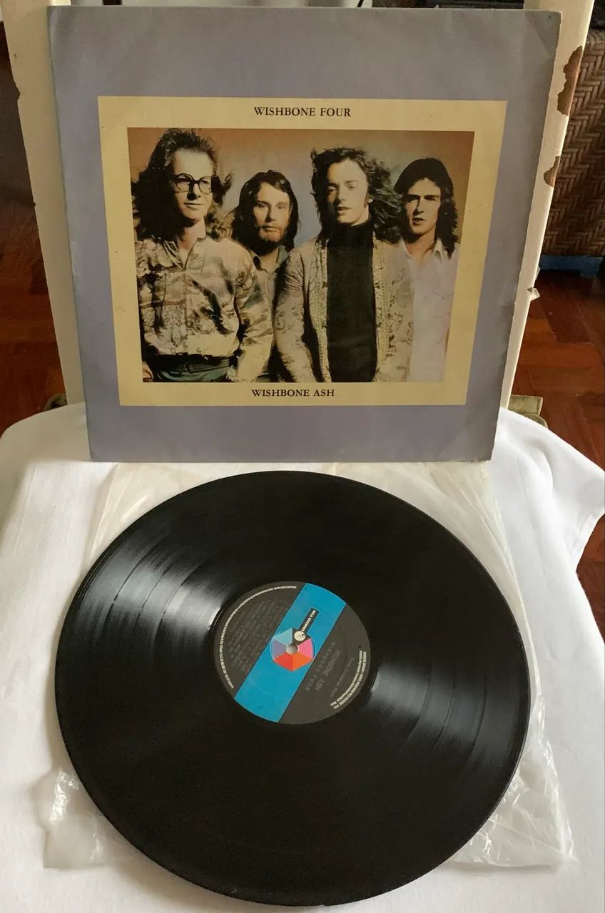 Lp vinil wishbone ash wishbone four 1973 raríssimo  - Foto 3