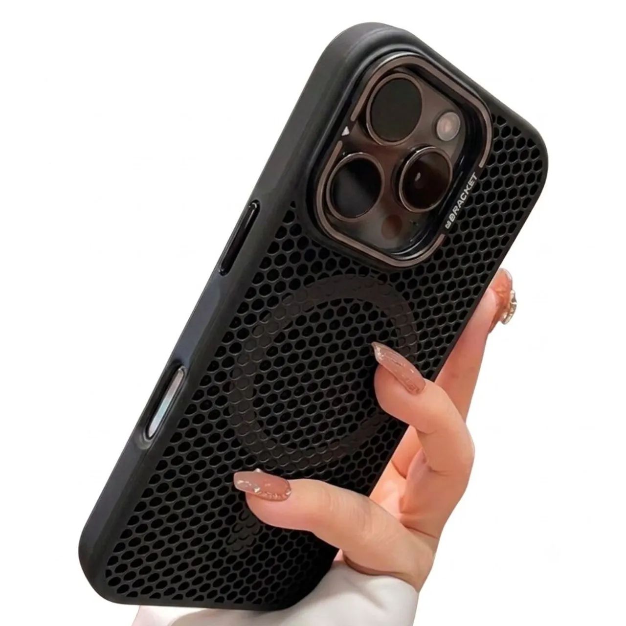 Capa Gamer Dissipa Calor Para iPhone Linha Pro Max - Foto 2