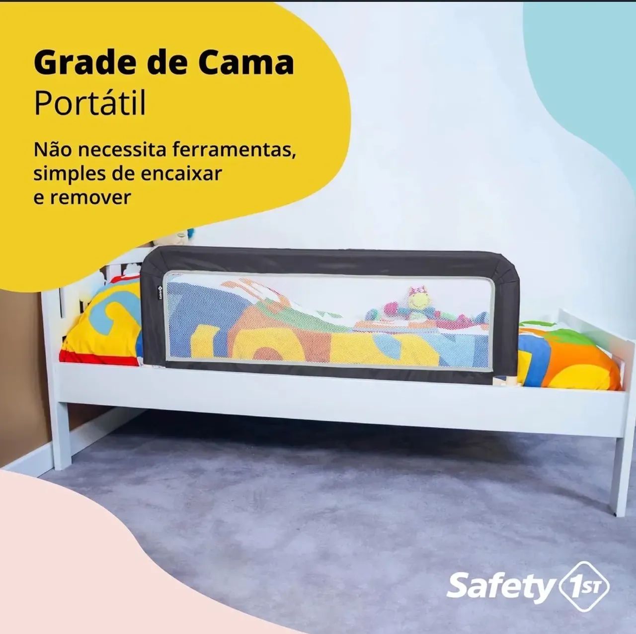 Grade de Cama Portátil Safety 1st - Foto 5