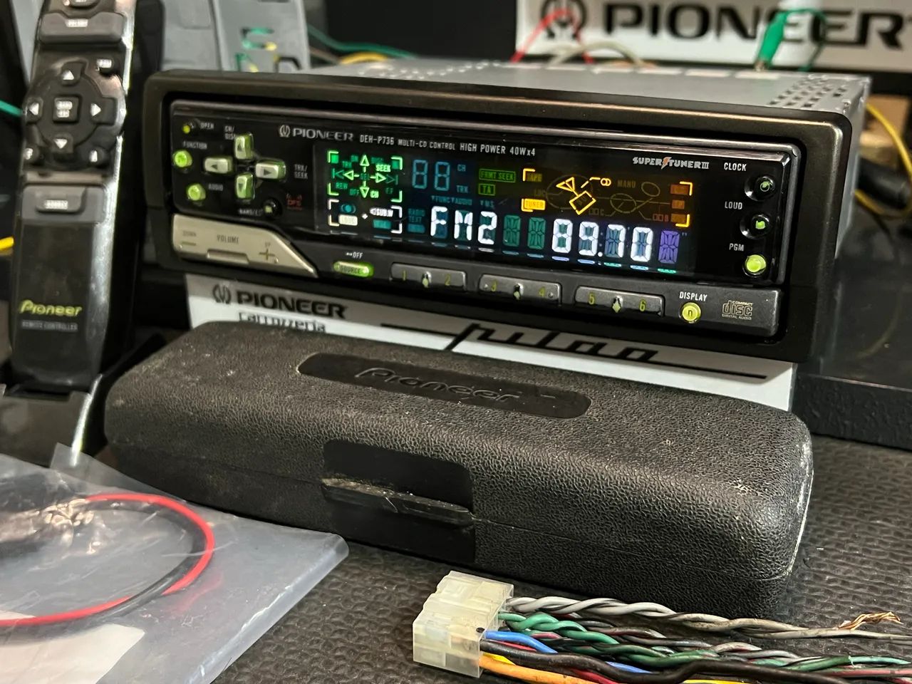 Pioneer DEH P736 LED E BLUETOOTH 