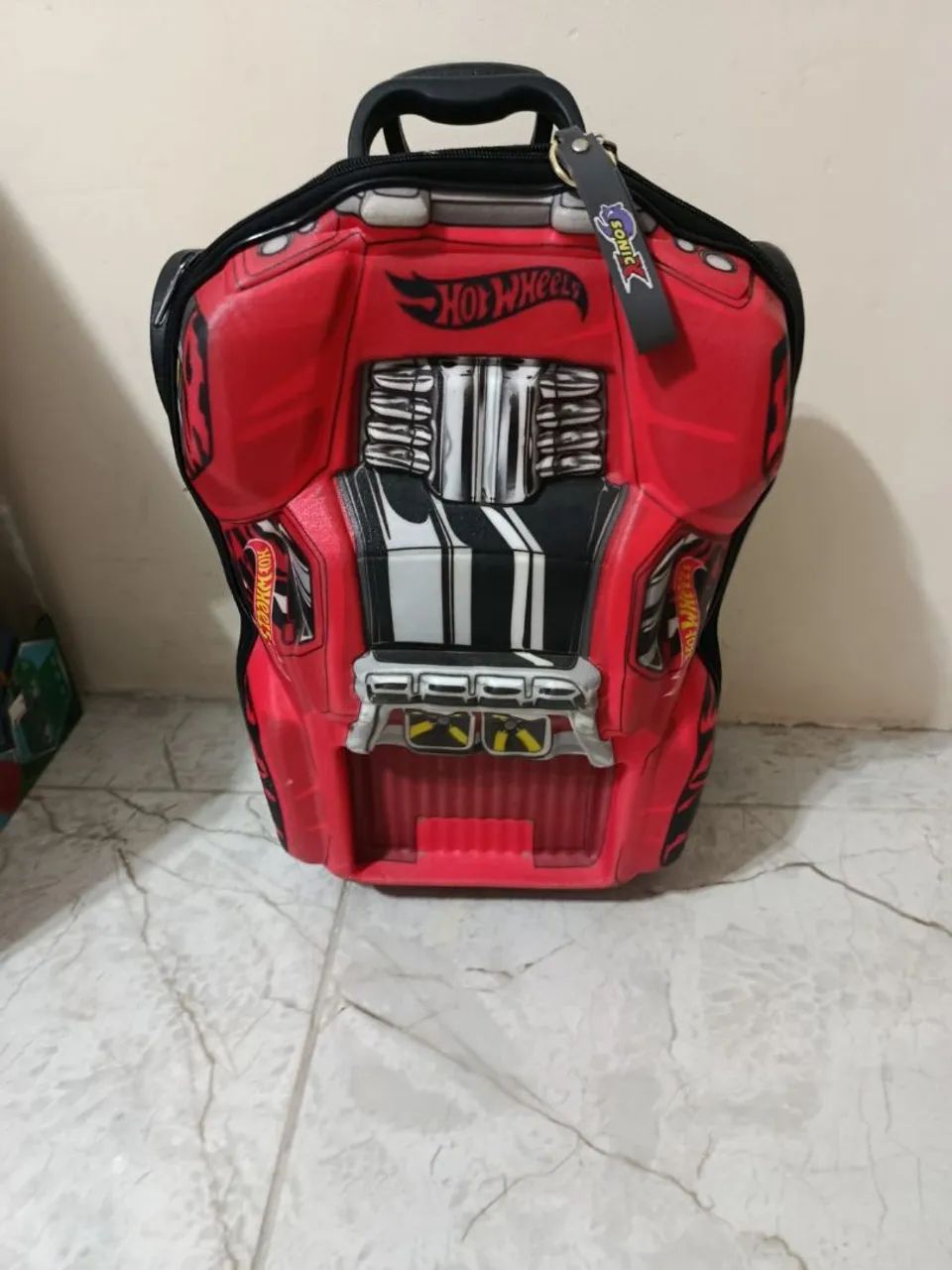 Bolsa escolar Hot Wheels  - Foto 4