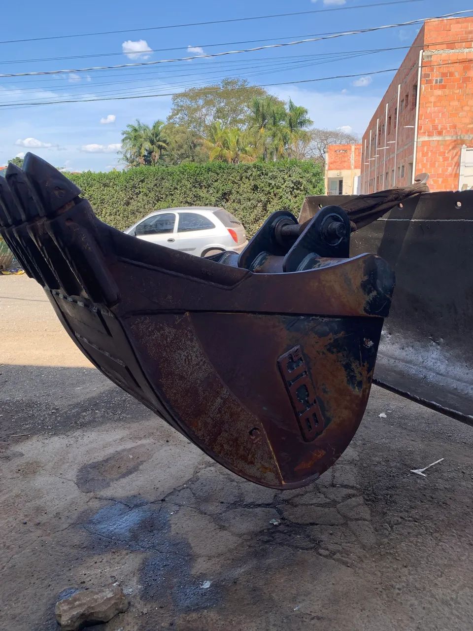 Concha JCB escavadeira