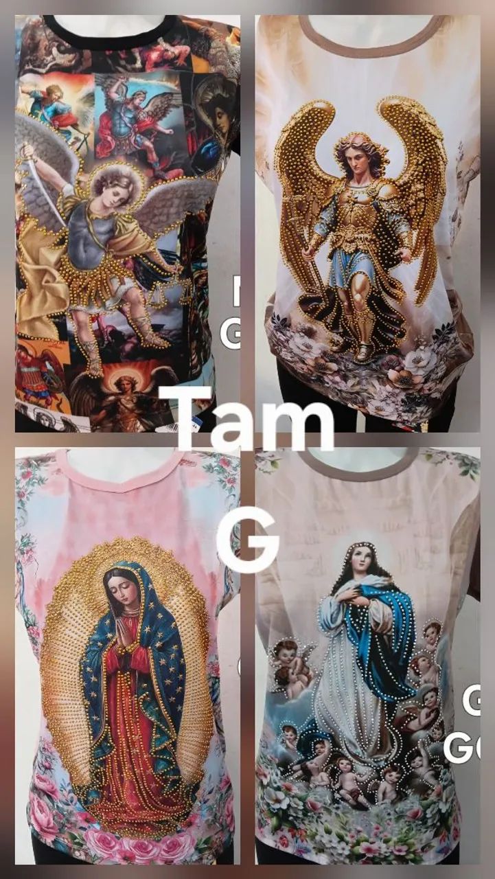 Camisetas imagem religiosa  - Foto 3