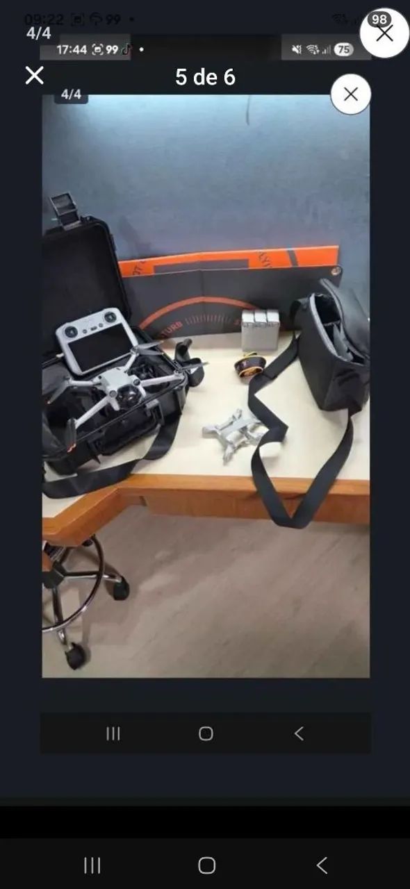 DJI Mini 3 pró vários acessórios  - Foto 5