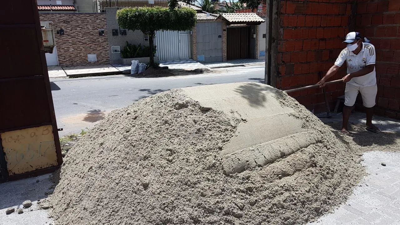 Areia grossa, Arisco, Britas, Pedras para alicerce, Pó de pedra, Aterro 